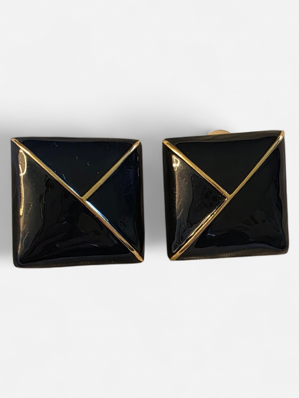 Vintage 80's St. John Clip On Earrings